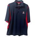 Nike Shirts | Arizona Wildcats Shirt Men Large Blue Polo Nike Dri-Fit Ncaa Athletic Casual Tee | Color: Blue/Red | Size: L