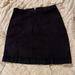 Free People Skirts | Black Denim Mini Skirt Free People | Color: Black | Size: 6