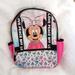 Disney Accessories | Disney Minnie Mouse Backpack | Color: Black/Pink | Size: Osg