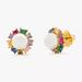 Kate Spade Jewelry | Kate Spade Candy Shop Pearl Halo Studs | Color: Tan | Size: Os