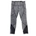 Lululemon Athletica Pants & Jumpsuits | Lululemon Leggings Crop Size 8 Black Yoga Gym Mesh Crops High Rise Pockets | Color: Black/White | Size: 8