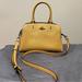 Coach Bags | Coach Mini Lillie Leather Carryall Bag. | Color: Yellow | Size: Os