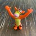 Disney Toys | Disney Winnie The Pooh Tigger Tiger Pvc Figure Cake Topper 3 In Euc | Color: Orange | Size: 3 In