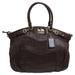 Coach Bags | Coach Dark Brown Gathered Leather Lindsey Satchel | Color: Brown | Size: Os