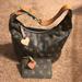 Dooney & Bourke Bags | Dooney And Bourke Black Coated Canvas And Tan Leather Bucket Bag With Coin Purse | Color: Black | Size: Os