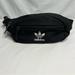 Adidas Bags | Adidas Black Fanny Pack Or Cross Body Bag | Color: Black/White | Size: Os