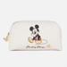 Disney Bags | Disney Mickey Mouse Makeup Bag. 100th Anniversary | Color: Black/Cream | Size: Os