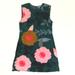 Anthropologie Dresses | Anthropologie Conditions Apply Petite Xsp Nwt Green Floral Shift Mini Dress Mod | Color: Green/Pink | Size: Xsp