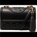 Tory Burch Bags | Fleming Small Convertible Leather Shoulder Bag Good Condition | Color: Black/Gold | Size: Os