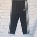 Adidas Bottoms | Adidas Black White Stripe Athletic Boy’s Pants Size 5 Excellent Condition | Color: Black/White | Size: 5b