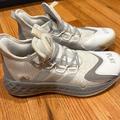 Adidas Shoes | Adidas Basketball Shoes - Men’s Size 7.5, Women’s Size 9.5 | Color: Gray/White | Size: 7.5