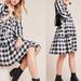 Anthropologie Dresses | Anthropologie Maeve Plaid Tunic Dress | Color: Black/White | Size: Xs