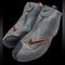 Nike Shoes | Basketball Shoes High Top Glove Basketball Shoes | Color: Orange/Silver | Size: 9.5