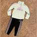 Adidas Matching Sets | Like New 3t Girls Adidas Tracksuit | Color: Black/Purple | Size: 3tg