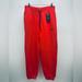 Levi's Pants | Levi's Men’s Original Style Jogger Sweatpants Red Size M Front Pockets New | Color: Red | Size: M