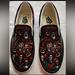 Vans Shoes | Men’s Vans Custom Jason Halloween Hand Detailed Horror Slip On Asher Shoes, 13 | Color: Black/Red | Size: 13