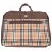 Burberry Bags | Authentic Burberry Nova Check Garment Bag Unisex | Color: Brown/Tan | Size: 55 X 43 Cm