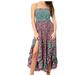 Free People Dresses | Free People One I Love Dress Size Xsmall A-Line Maxi Dress Floral Flowy | Color: Green/Pink | Size: Various