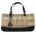 Burberry Bags | Burberry House Check Handbag Beige 78098 | Color: Black | Size: Os