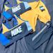 Nike Other | Brand New Nike Dri-Fit Leggings And Matching (2) Sports Bras Size Xl | Color: Black/Gold | Size: Xl