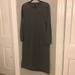 J. Crew Dresses | J Crew Knit Long Sleeve Dress Gray | Color: Gray | Size: 14