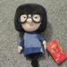 Disney Toys | Brand New With Tag Disney Store Pixar The Incredibles 2 Edna Mode 12" Soft Plush | Color: Black/Blue | Size: Osbb