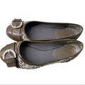 Coach Shoes | Coach Remmi Brown Buckle Leather Flats Size 7.5 | Color: Brown/Tan | Size: 7.5