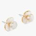 Kate Spade Jewelry | Kate Spade Reversible Disco Pansy Flower Stud Earrings | Color: Gold | Size: Os