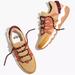 Madewell Shoes | Madewell Women’s Knit Sneakers Sz 7.5 | Color: Pink/Tan | Size: 7.5