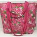 Lilly Pulitzer Bags | - Lilly Pulitzer Pink Flower Insulated Tote Bag | Color: Green/Pink | Size: Os