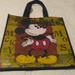 Disney Bags | Disney Mickey Tote 12 X 14 X Drop 20 Cartoon Style Looking Graphics/ Words | Color: Black/Red | Size: Os