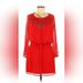 Jessica Simpson Dresses | Jessica Simpson Long Sleeve Mini Dress Size M | Color: Red | Size: M