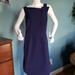 Nine West Dresses | Beautiful Nine West Navy Sheath Dress Size 12 | Color: Blue | Size: 12