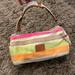 Coach Bags | Coach Small Bag | Color: Pink/Yellow | Size: Os