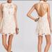 Free People Dresses | Freepeople Dress Crochet Lace Creme Open Back Sz S/P | Color: Cream | Size: S