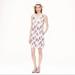 J. Crew Dresses | J. Crew Watercolor Ikat Linen Dress Shift Sleeveless Flowy Loose Size 6 | Color: Cream/Pink | Size: 6