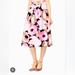 Kate Spade Skirts | Kate Spade Madison Ave Collection- Full Bloom Lex Skirt, Size 4 | Color: Cream/Pink | Size: 4