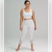 Lululemon Athletica Pants & Jumpsuits | Lululemon Wunder Under Scalloped Hem High-Rise Crop, 23” Size 6 | Color: White | Size: 6