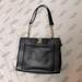 Kate Spade Bags | Kate Spade Dark Gray/Black & Silver Square Leather Handbag W/ Bow *Nwot* | Color: Black/Silver | Size: Os