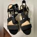 Jessica Simpson Shoes | Jessica Simpson Wedge Sandal | Color: Black/Tan | Size: 8.5