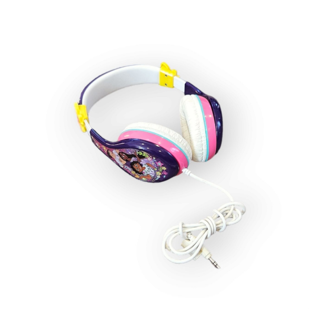 Disney Headphones | Like New Kid's En Canto Wired Headphones | Color: Purple/Yellow | Size: Toddler Os