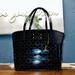 Kate Spade Bags | Kate Spade New York Tote Perforated Spade Flower Pattern | Color: Black | Size: 12”W X 10”H X 6”D