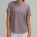 Lululemon Athletica Tops | Lululemon Love Crew Short Sleeve T-Shirt | Color: Purple/White | Size: 2