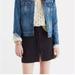 Madewell Skirts | Madewell Mini Skirt | Color: Black | Size: 12