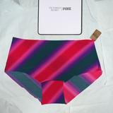 Pink Victoria's Secret Intimates & Sleepwear | (Xl) Pink No-Show Boyshort Victoria's Secret Panty | Color: Green/Pink | Size: Xl