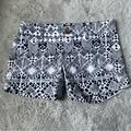 American Eagle Outfitters Shorts | American Eagle Outfitters Black & White Boho Aztec Stretch Shorts Women’s Size 2 | Color: Black/White | Size: 2