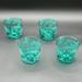 Anthropologie Dining | Anthropologie Ferris Stemless Glasses In Aqua Set Of 4 | Color: Blue | Size: Os