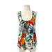 Anthropologie Tops | Anthropologie- Fei Multi Sleeveless Top Size Xs | Color: Red/White | Size: Xs