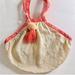 Free People Bags | Free People Beach Woven Crochet Tote Bag | Color: Cream/Pink | Size: Os