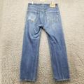 Levi's Jeans | Levis Jeans Mens 36x32 501 100% Cotton Button Fly Straight Leg Faded Blue | Color: Blue | Size: 36